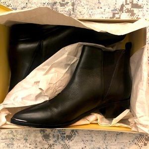 Marc Fisher Black Yule Booties